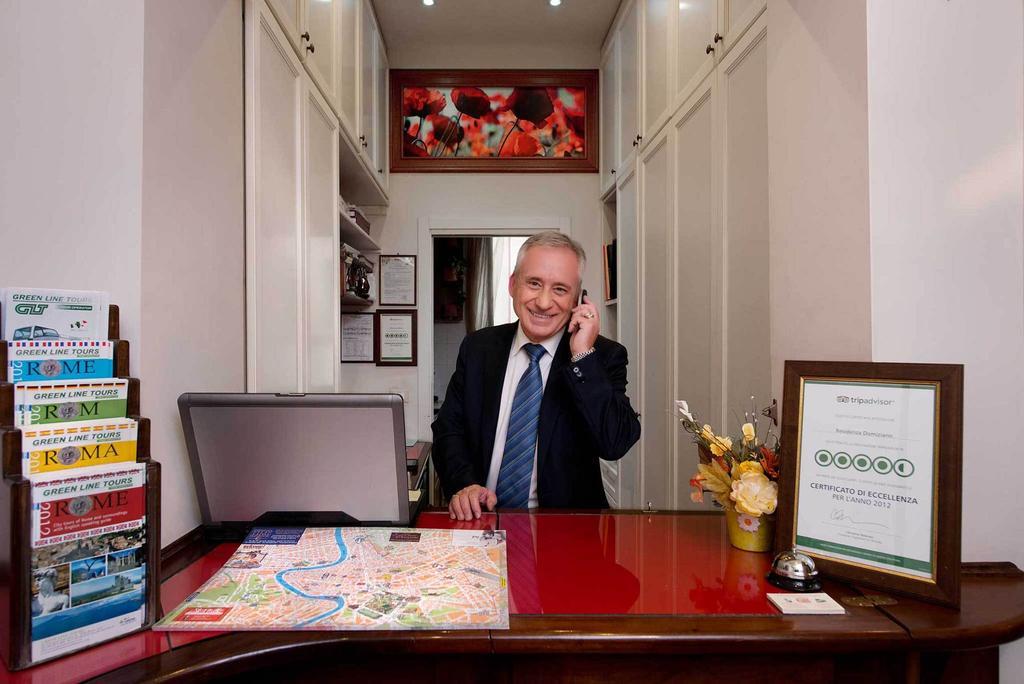 Residenza Domiziano Panzió Róma Kültér fotó
